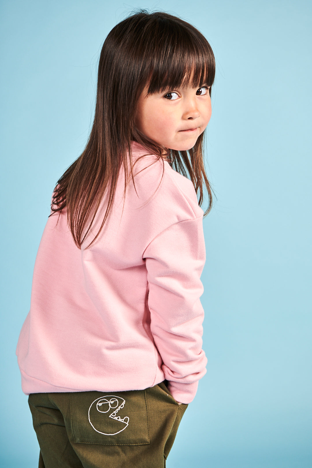 Kids Cheryl Tweedly Sweatshirt Plastic Free - Pink
