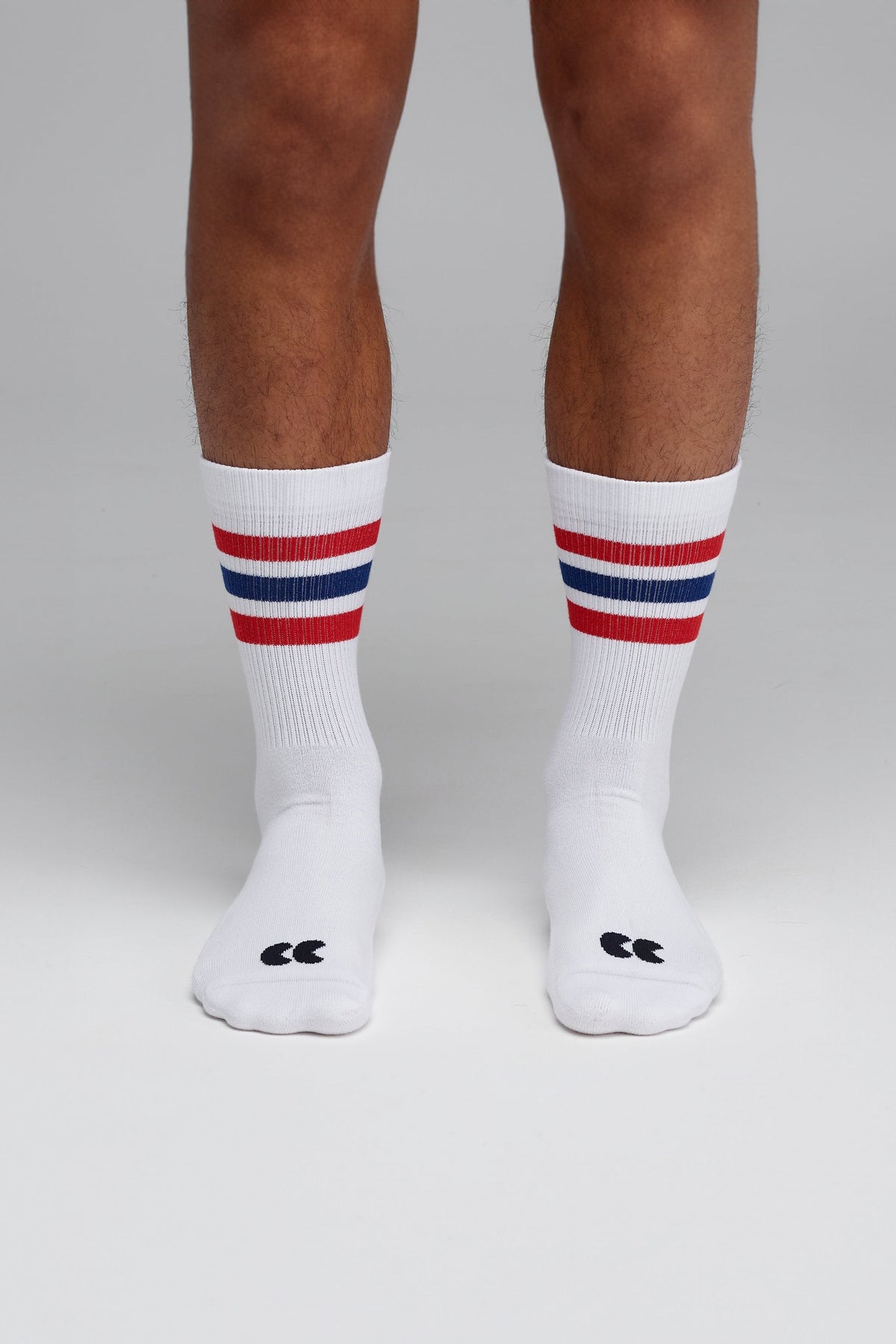 Sports Socks Crew - Triple Stripe 3 pack - Community Clothing