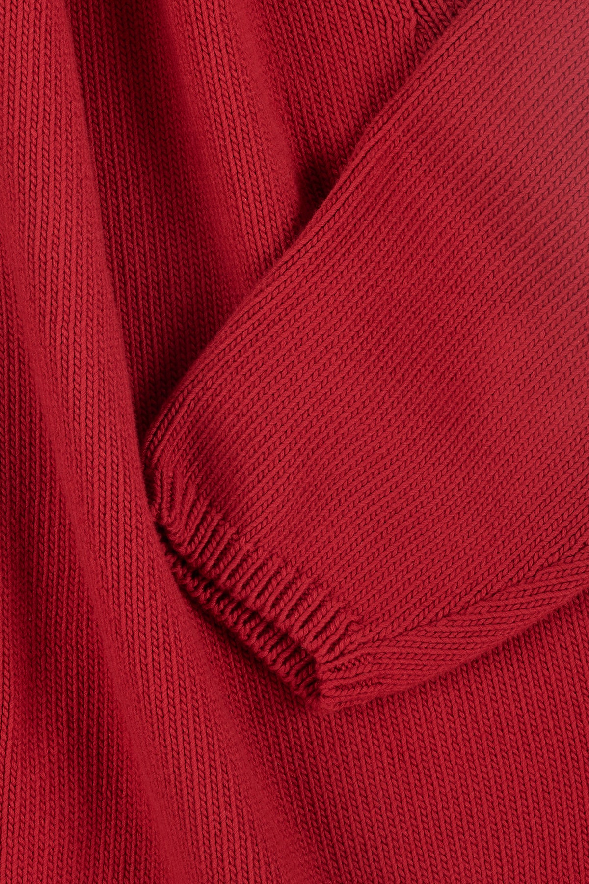 WOMENS COTTON CREW NECK - RED