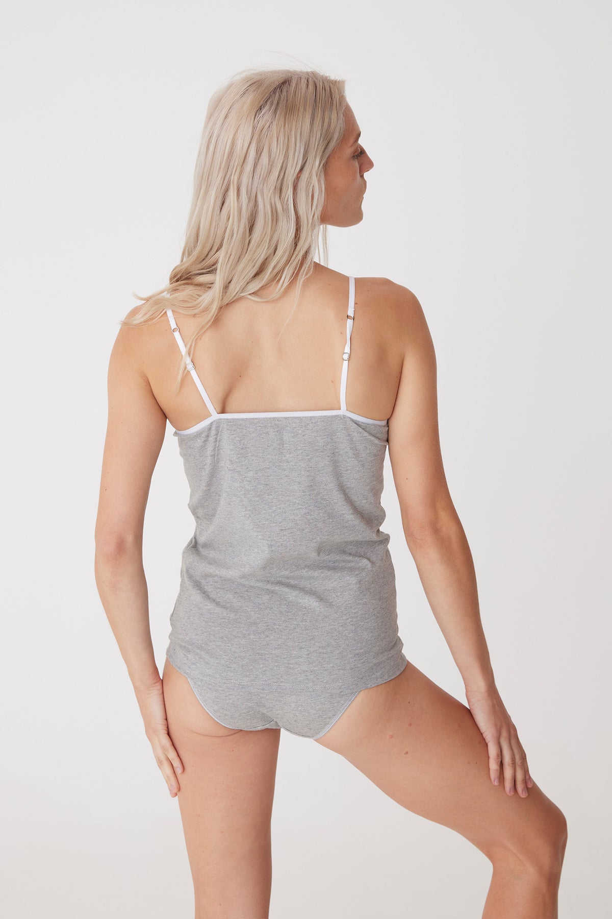 Women's Camisole - Grey Marl