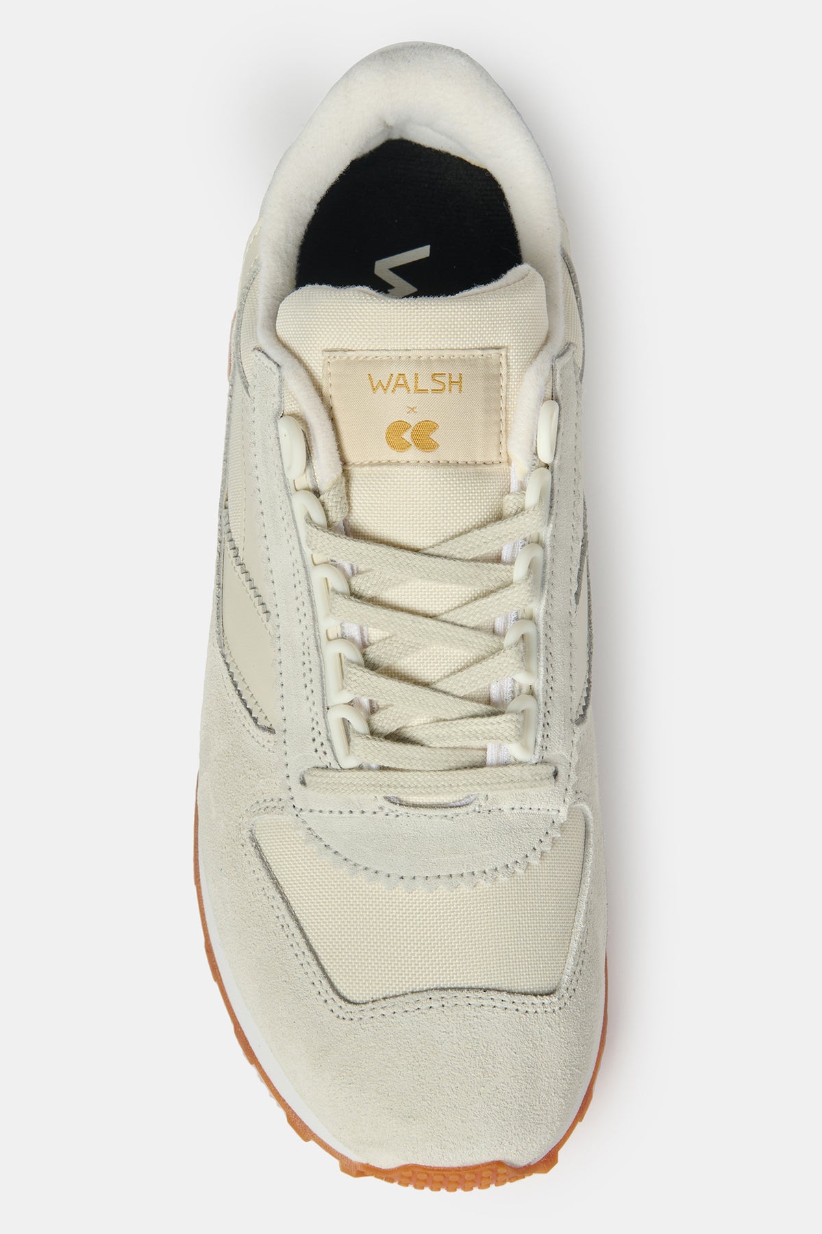Parlick Trainer - Ivory/Stone/White