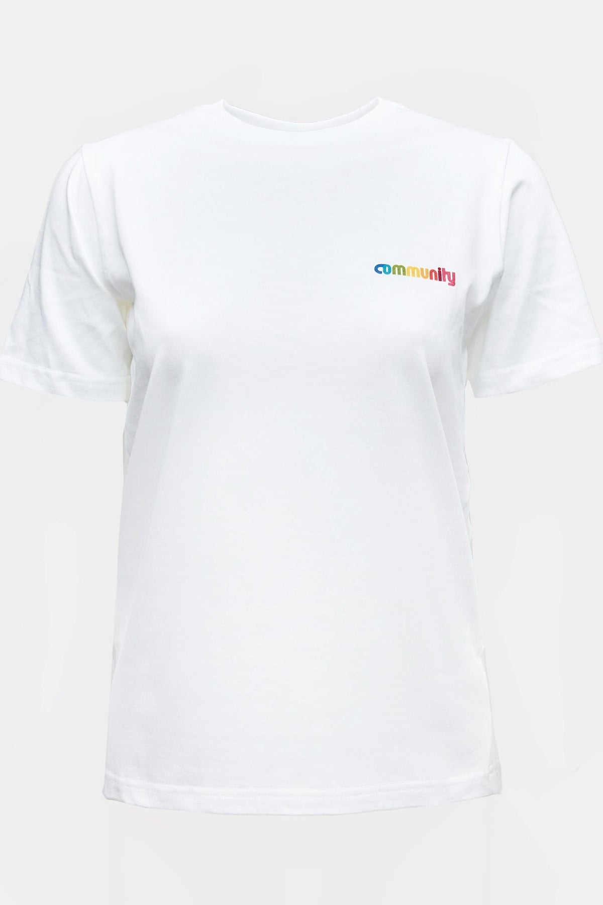 Women's Short Sleeve Logo T Shirt - White/Multi
