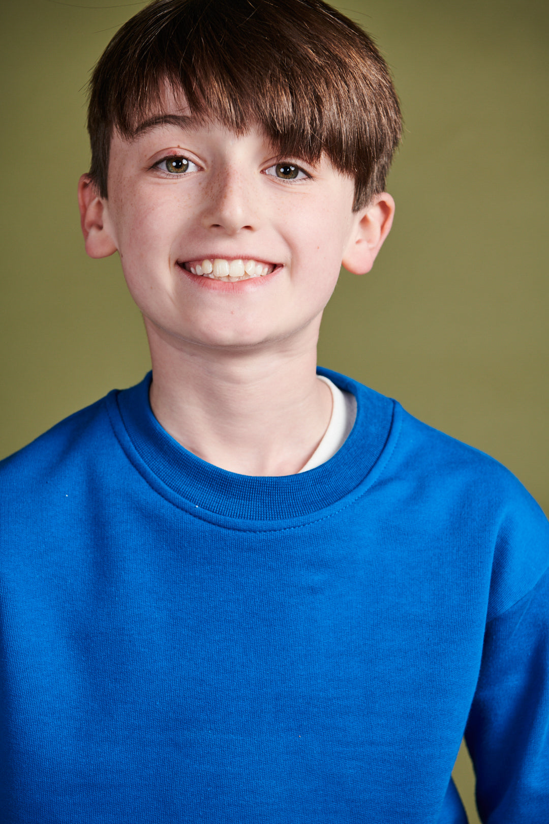 Kids Sweatshirt Plastic Free - Cobalt