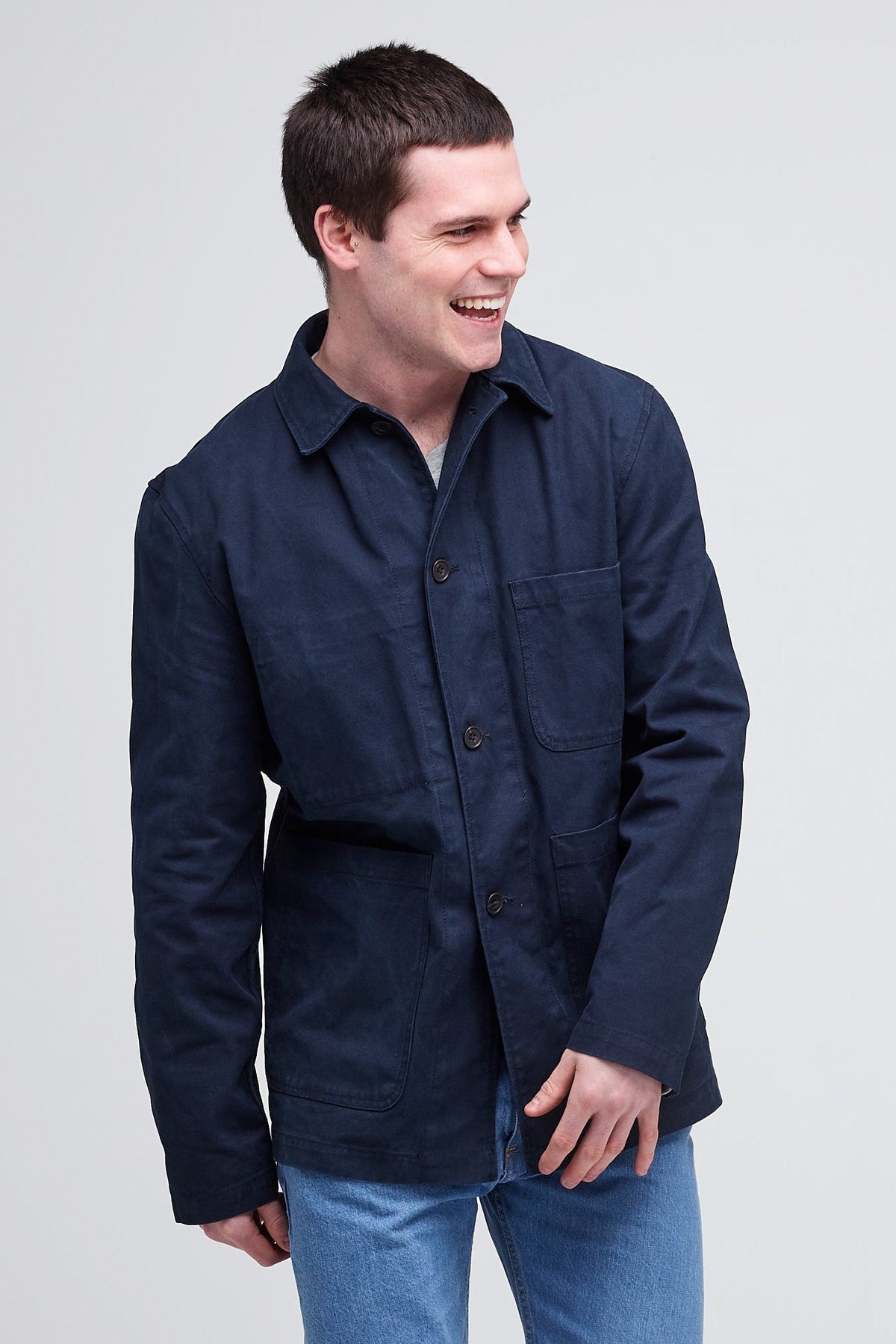      Male_Chore-Jacket_Dark-Navy_Front4