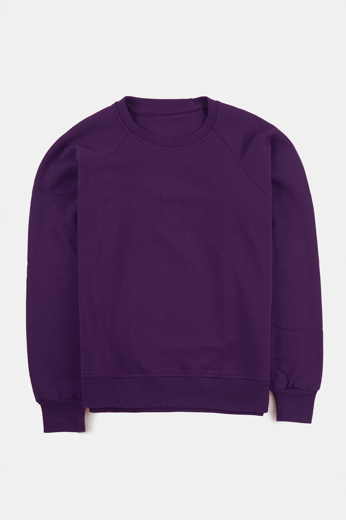 Men's Raglan Sweatshirt - Purple