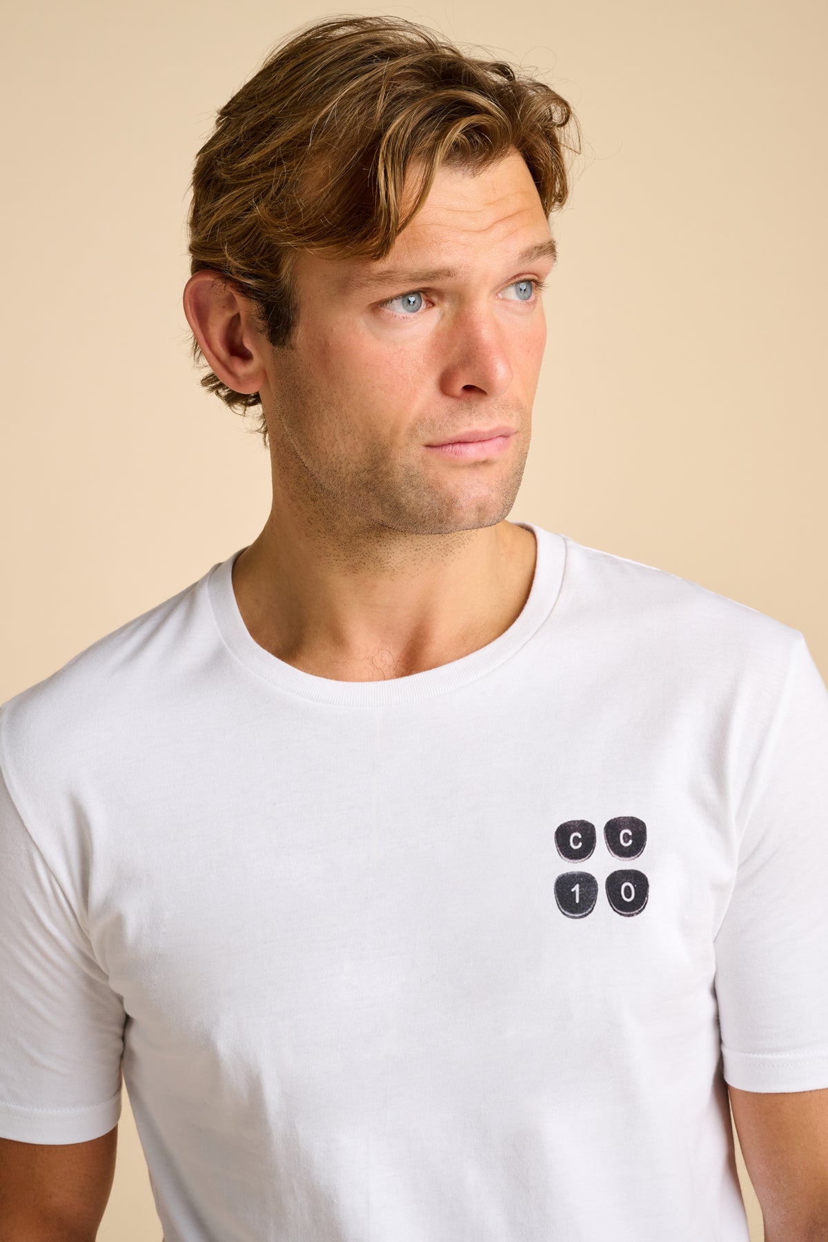 Mens Short Sleeve Graphic T Shirt - CC10 Four Keys