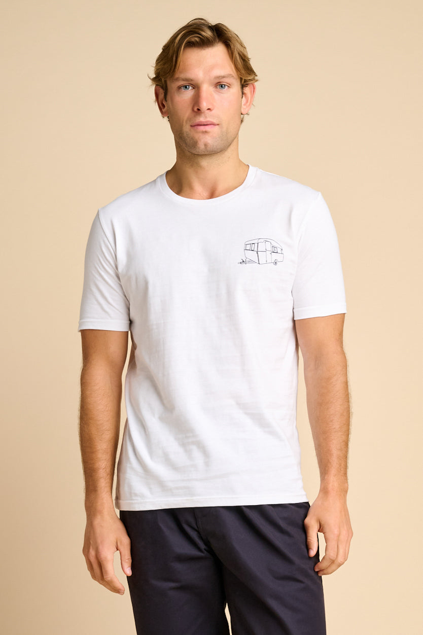 MENS GRAPHIC CARAVAN T-SHIRT