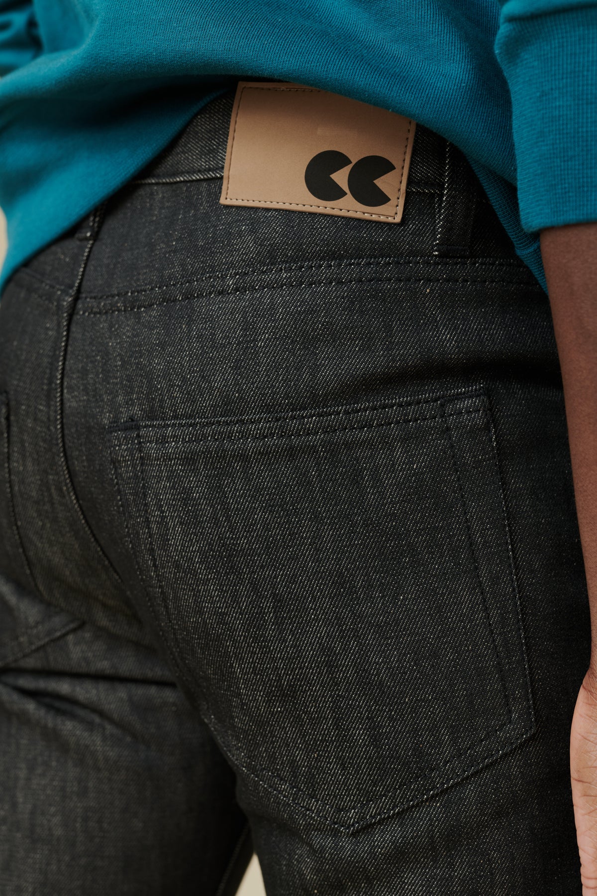 Barry Slim Denim Five Pocket Jeans - Black