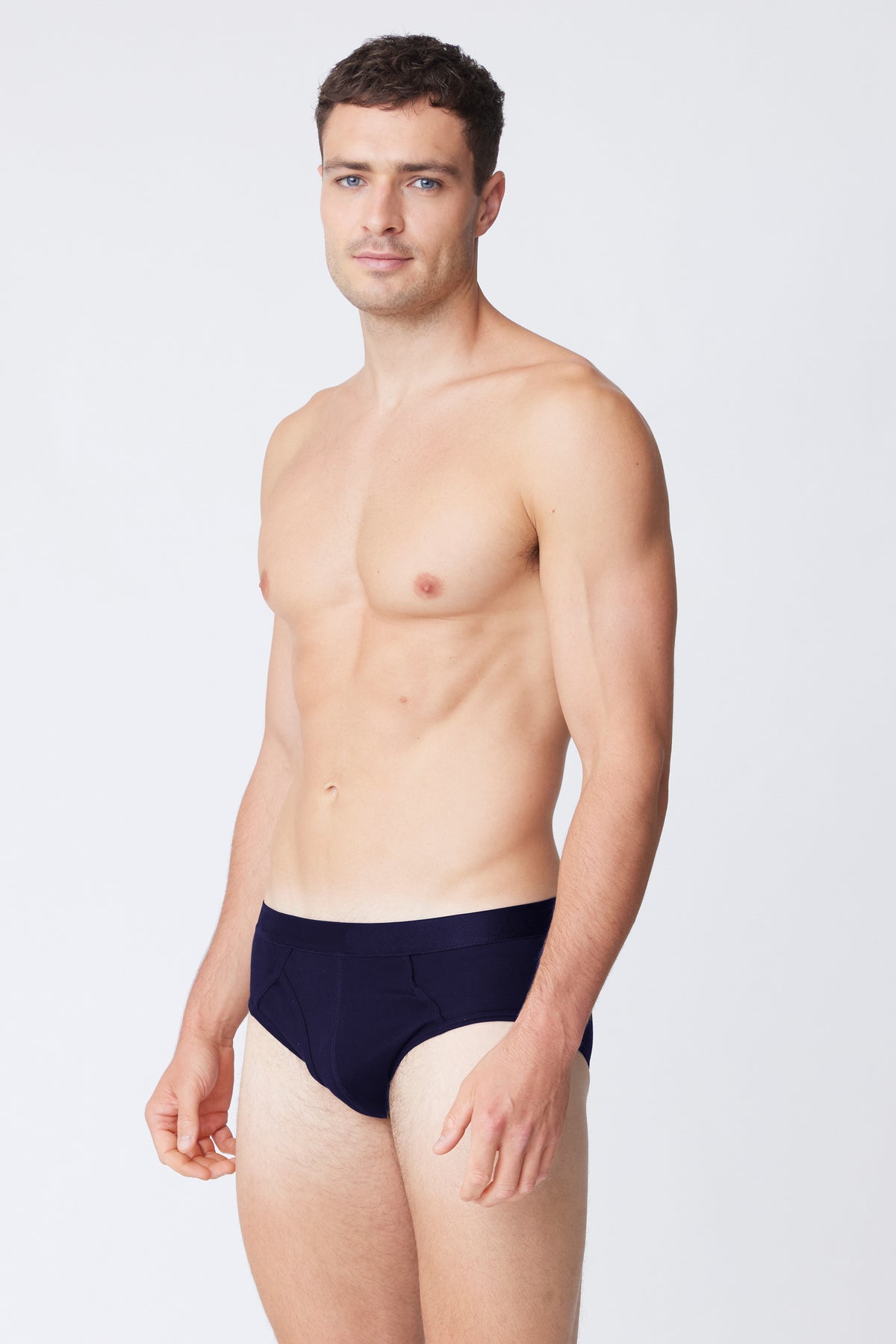 Men's Y Fronts 2 Pack - Navy