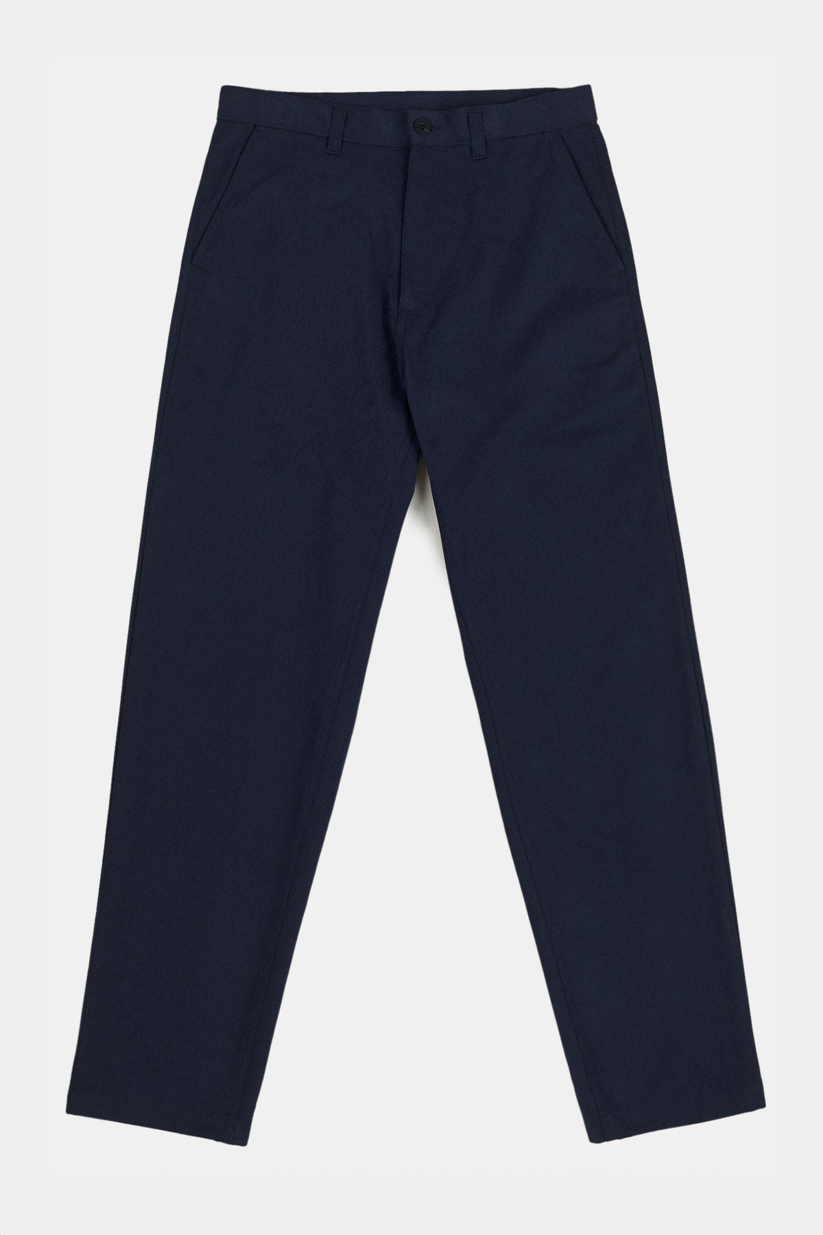 Men's Relaxed Heavyweight 100% Cotton Twill Chinos - Dark Navy