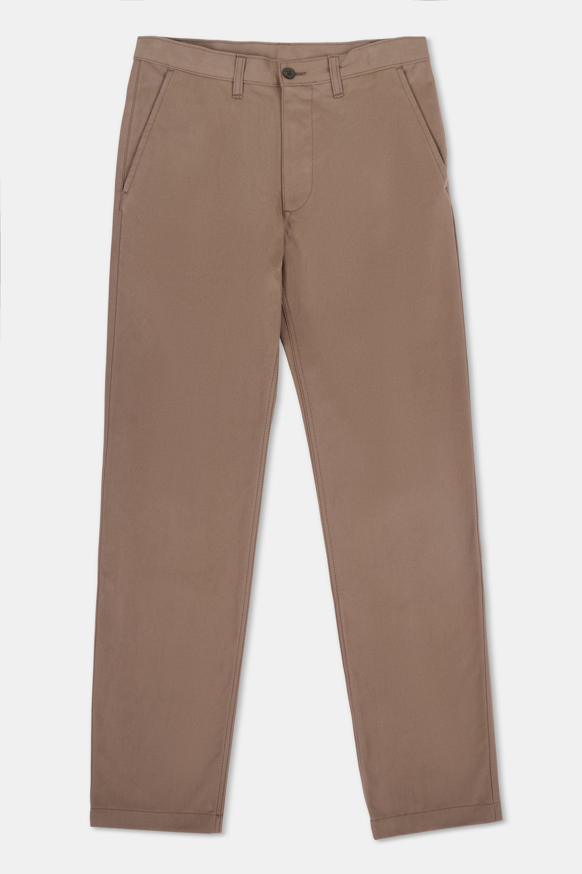 Brown pants on a white background