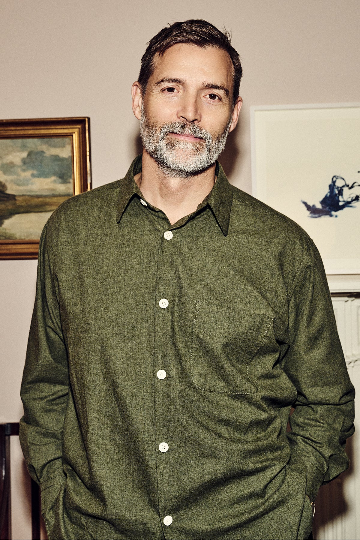 Mens Jerome Shirt - Olive