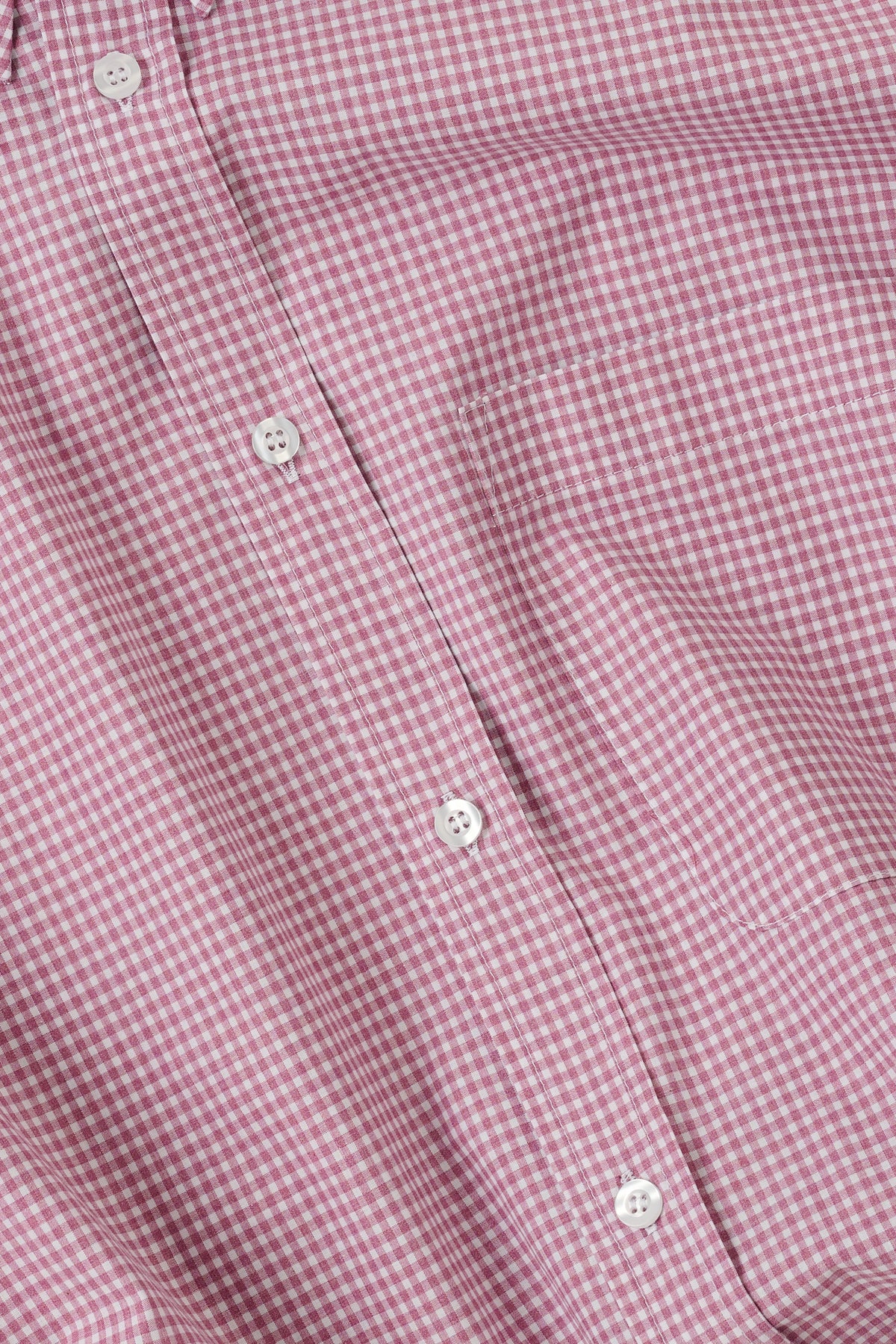 RALPH SHORT SLEEVE BUTTON DOWN COLLAR SHIRT - RED
