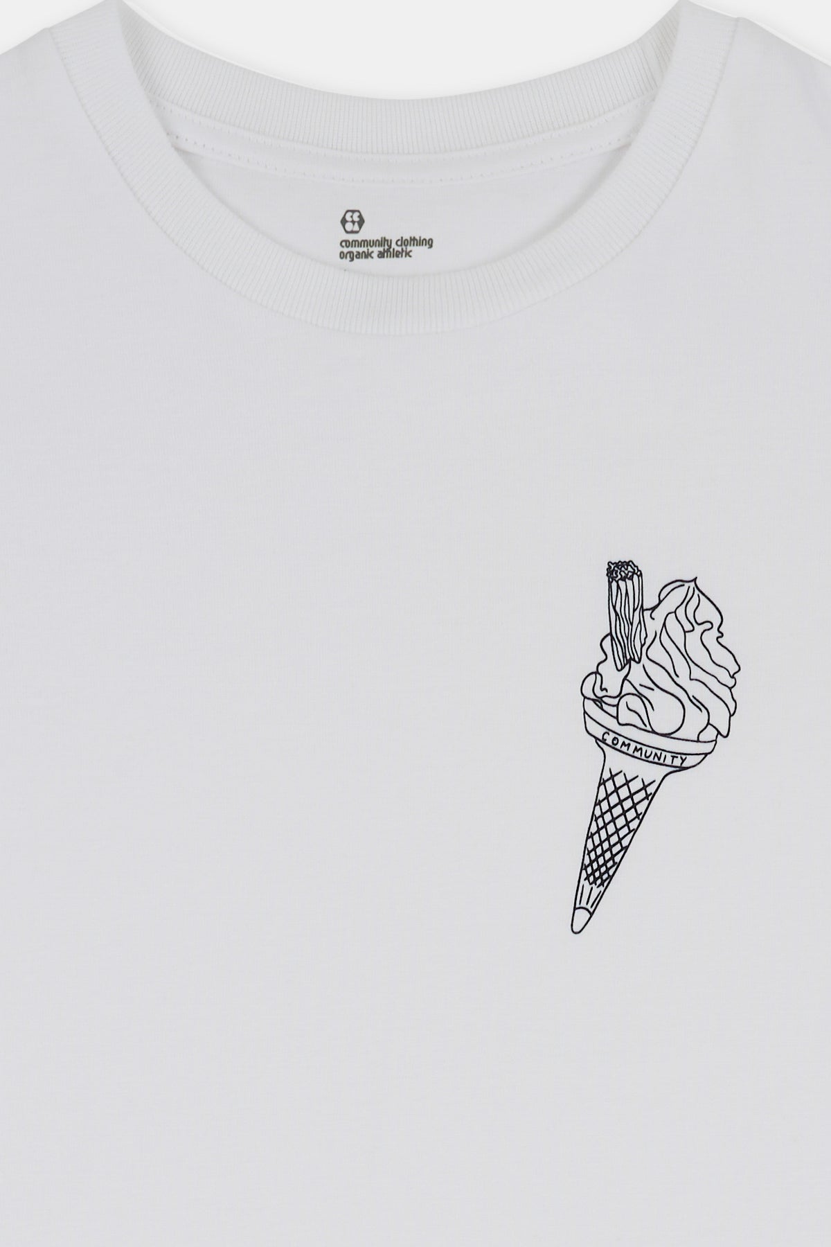 MENS GRAPHIC ICE CREAM CONE T-SHIRT