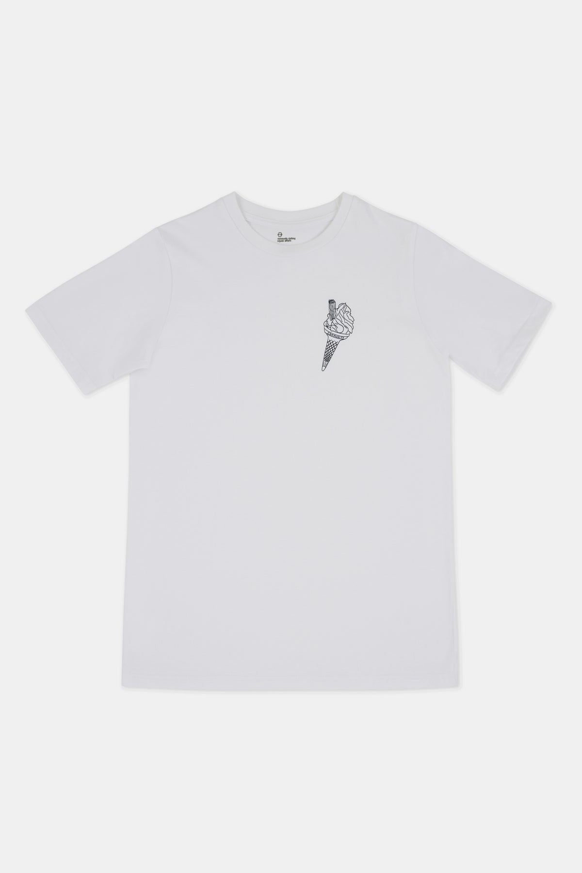 MENS GRAPHIC ICE CREAM CONE T-SHIRT