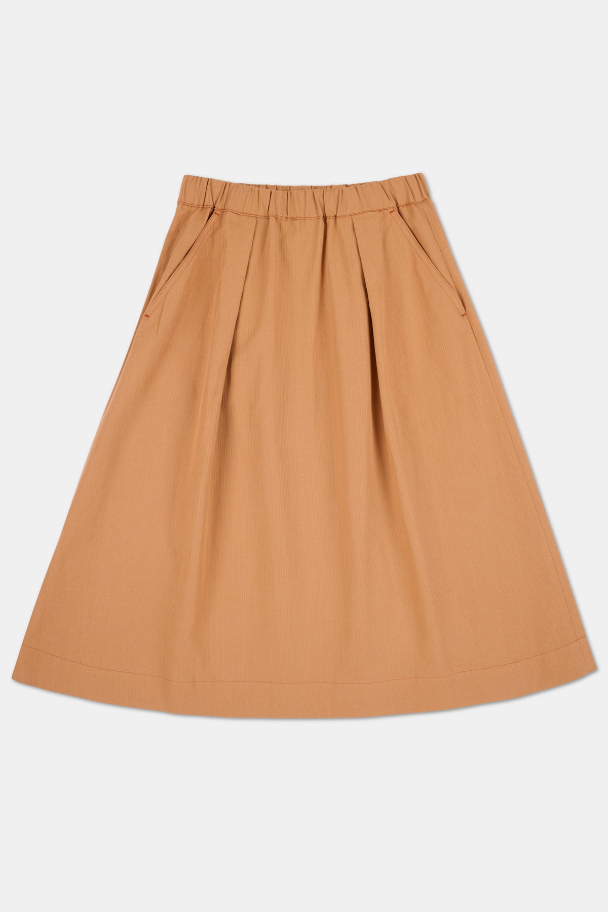 Cinnamon skirt on a white background.
