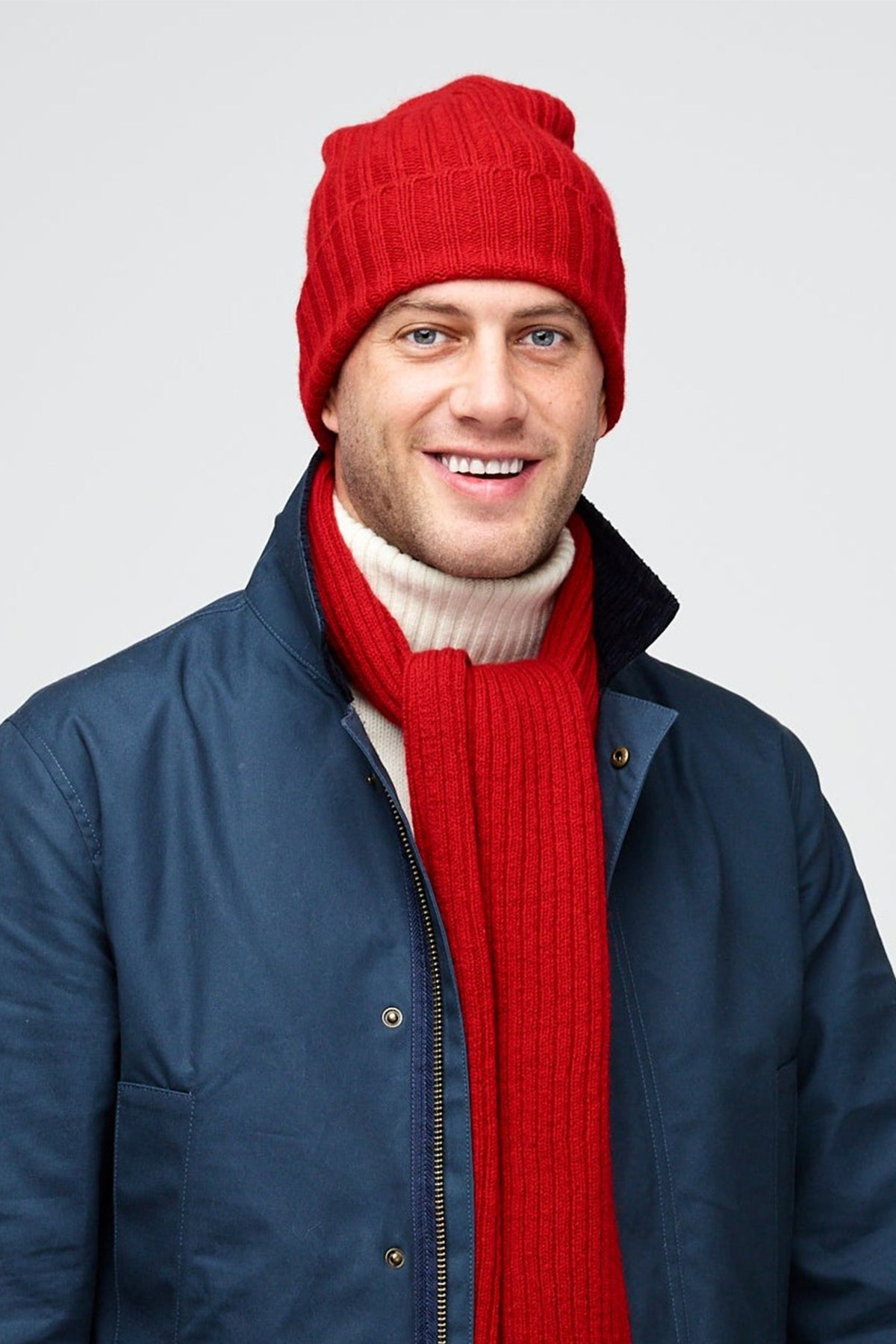unisex_lambswool-scarf_red_front_2
